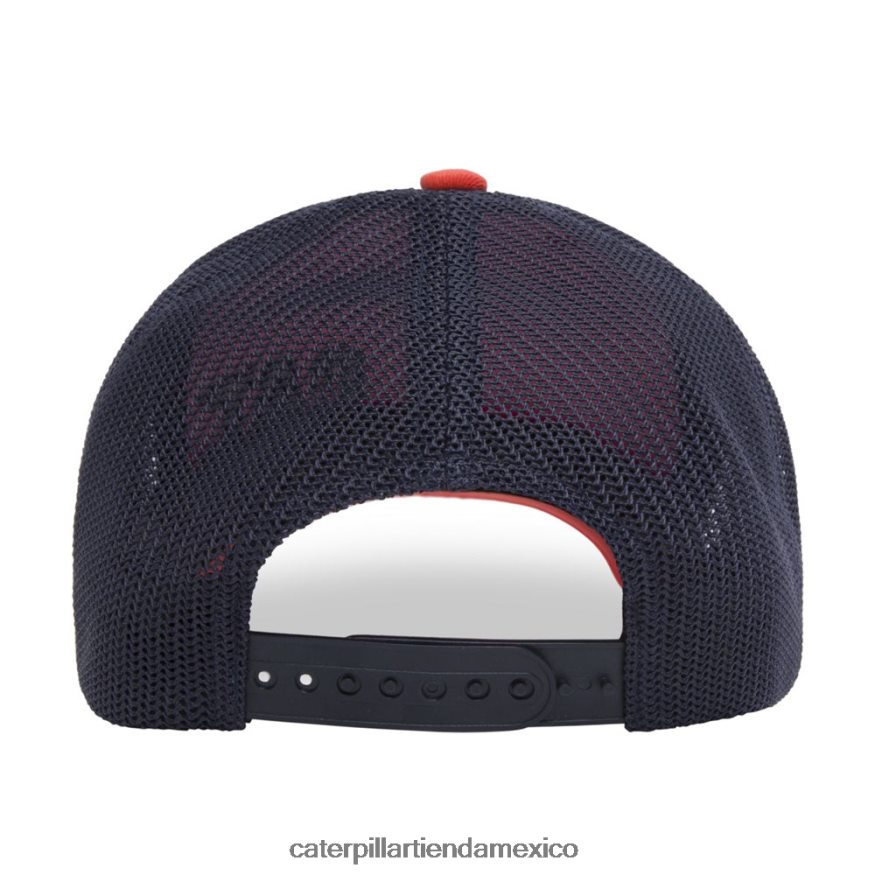 hombres gorra de camionero con marca de gato Caterpillar naranja ZXJB4H258 | sombrero