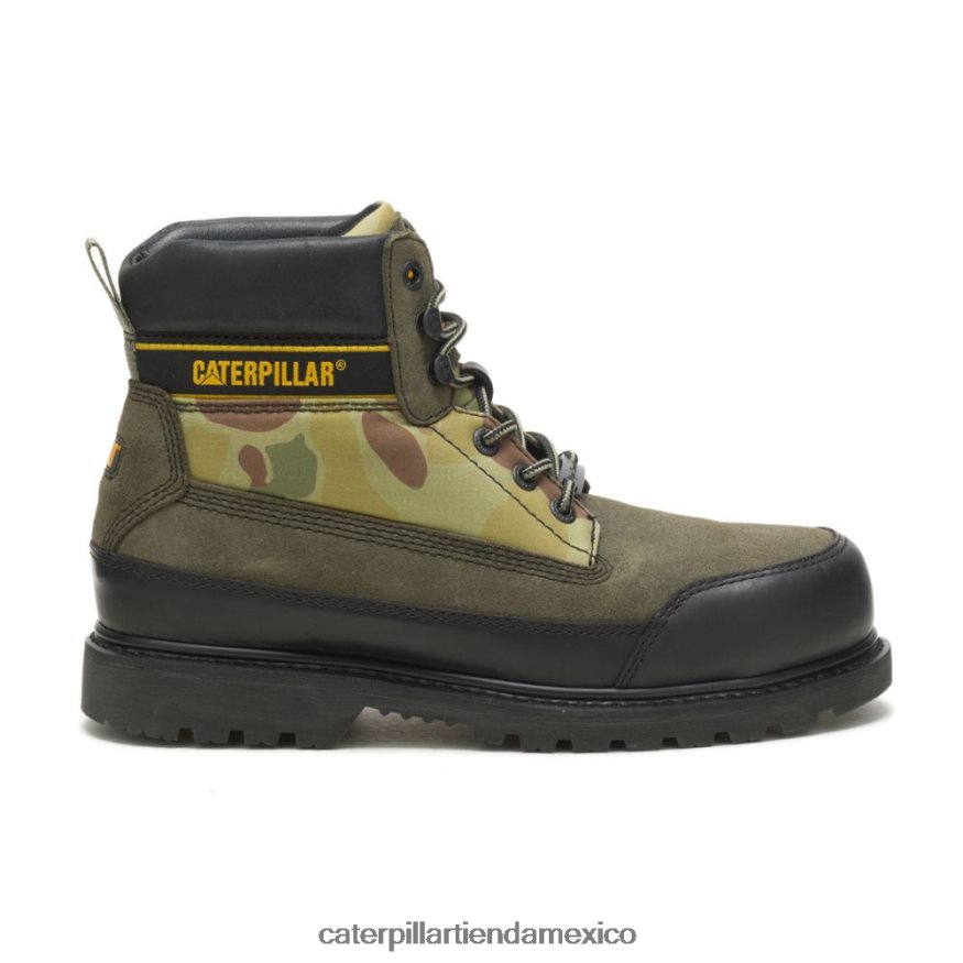 hombres arranque de utah Caterpillar X Nigel Cabourn negro ZXJB4H206 | botas casuales