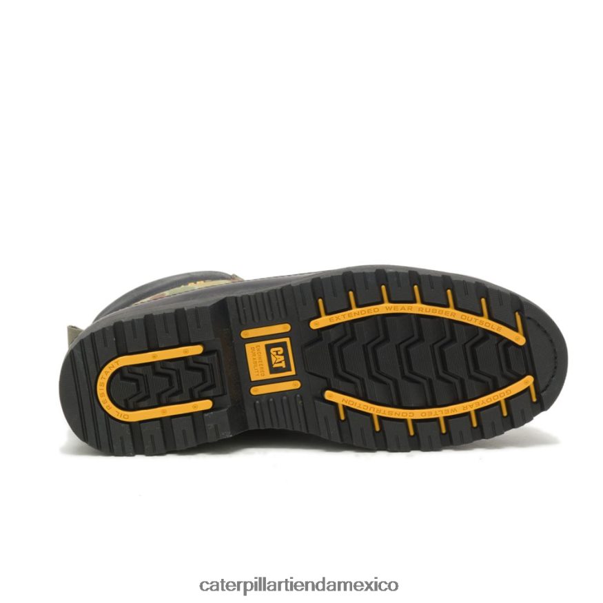 hombres arranque de utah Caterpillar X Nigel Cabourn negro ZXJB4H206 | botas casuales