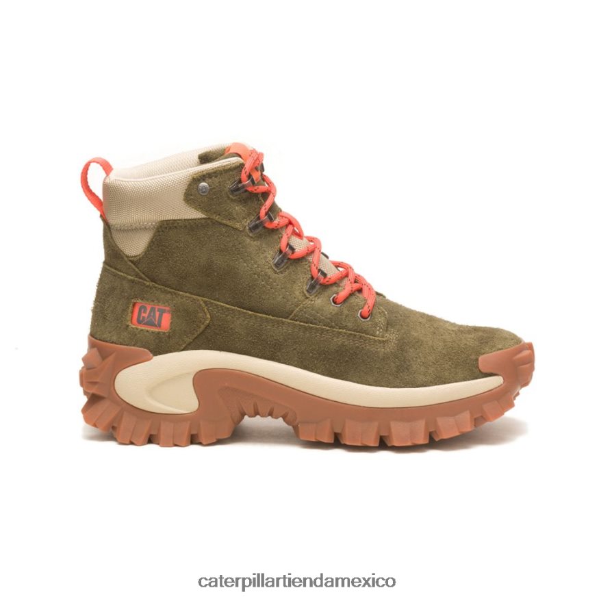 hombres bota de capa intrusa Caterpillar oliva oscuro ZXJB4H178 | botas casuales