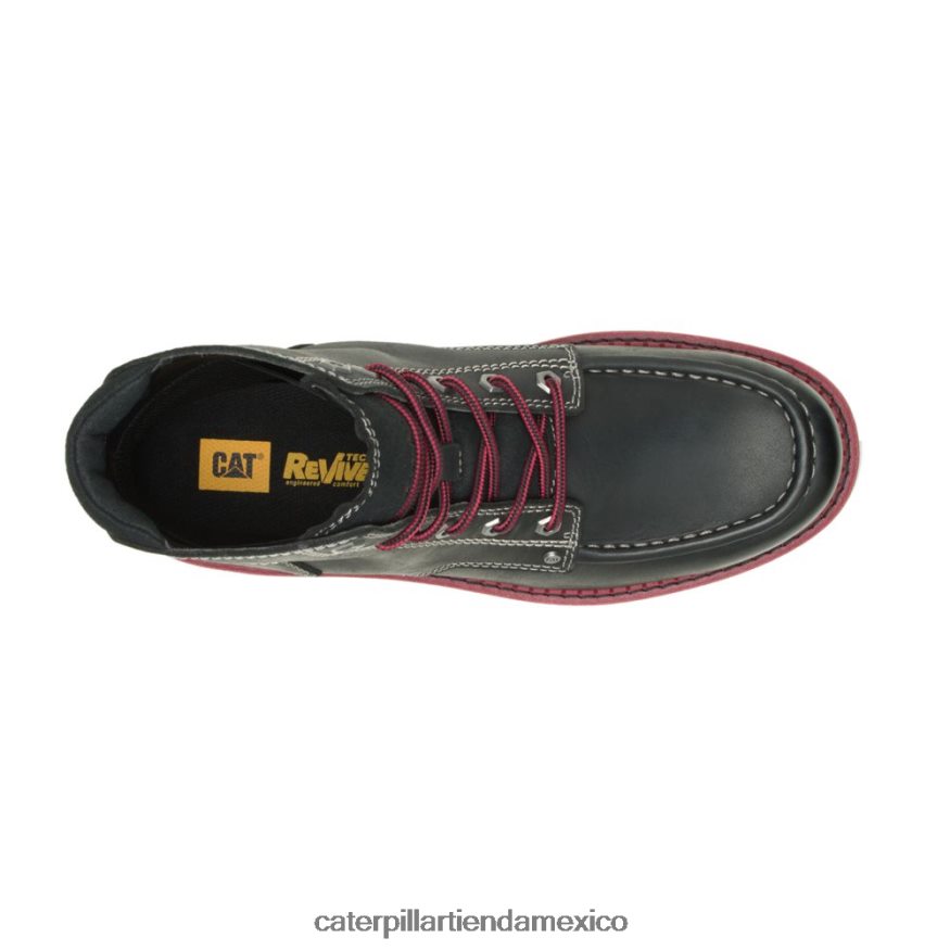 hombres bota encubierta Caterpillar negro ZXJB4H202 | botas casuales