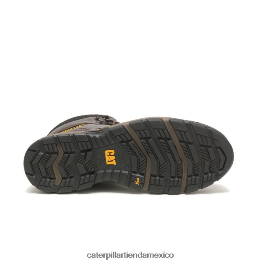 hombres Bota de trabajo Excavator Superlite Cool con punta de compuesto de carbono Caterpillar marron oscuro ZXJB4H47 | botas de trabajo