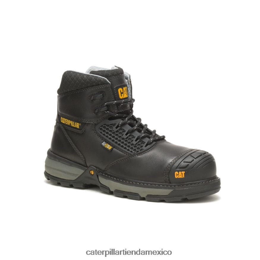 hombres Bota de trabajo Excavator Superlite Cool con punta de compuesto de carbono Caterpillar negro ZXJB4H48 | botas de trabajo