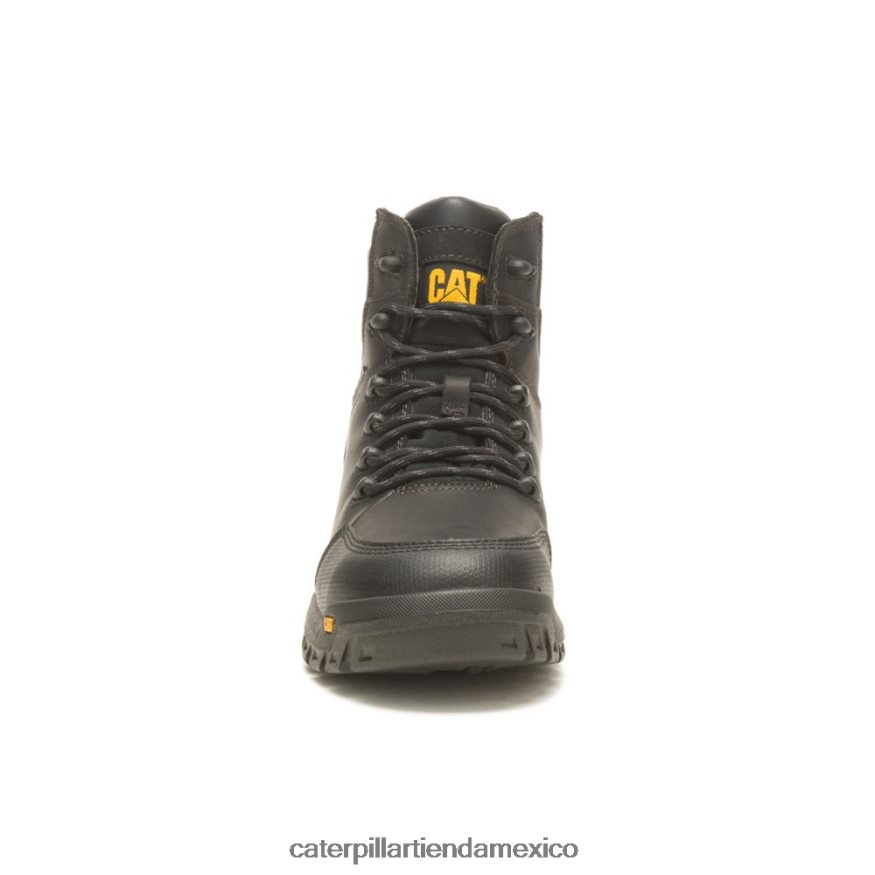 hombres Bota de trabajo con puntera de material compuesto resistente al agua y reabsorción Caterpillar negro ZXJB4H50 | botas de trabajo