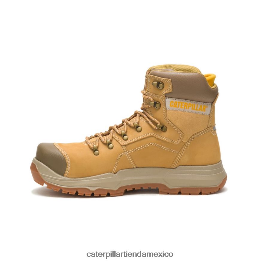 hombres Bota de trabajo impermeable con punta de acero Diagnostic 2.0 Caterpillar reinicio cariño ZXJB4H24 | botas de trabajo