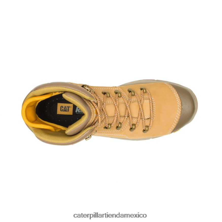 hombres Bota de trabajo impermeable con punta de acero Diagnostic 2.0 Caterpillar reinicio cariño ZXJB4H24 | botas de trabajo