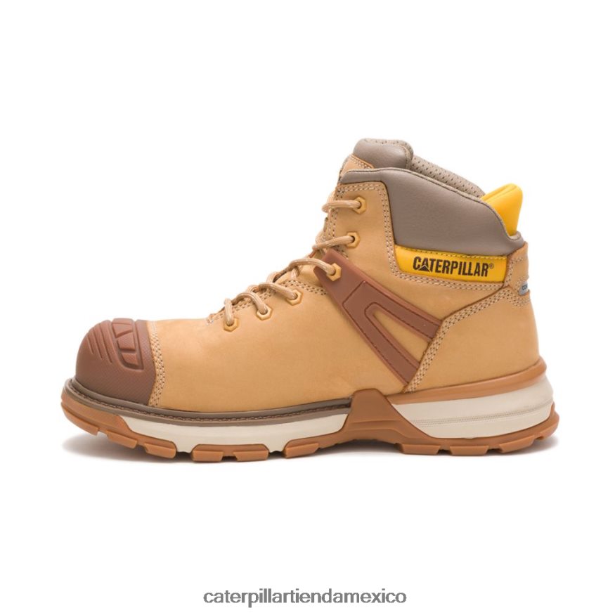hombres Bota de trabajo impermeable con punta de compuesto de carbono para excavadoras Superlite Caterpillar reinicio cariño ZXJB4H39 | botas de trabajo