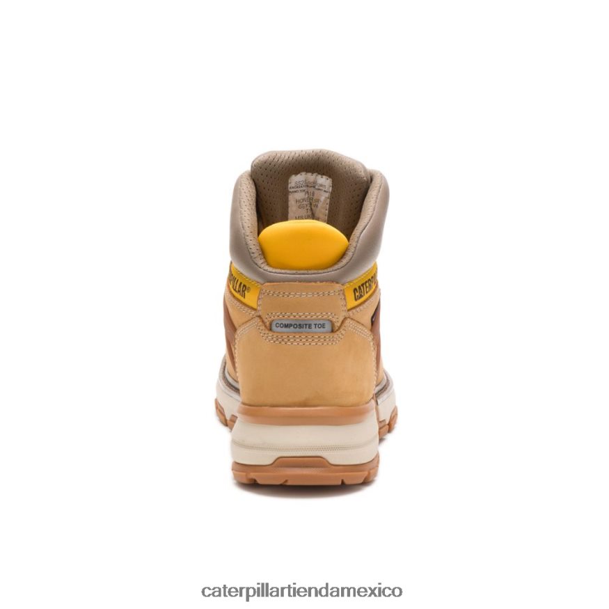 hombres Bota de trabajo impermeable con punta de compuesto de carbono para excavadoras Superlite Caterpillar reinicio cariño ZXJB4H39 | botas de trabajo