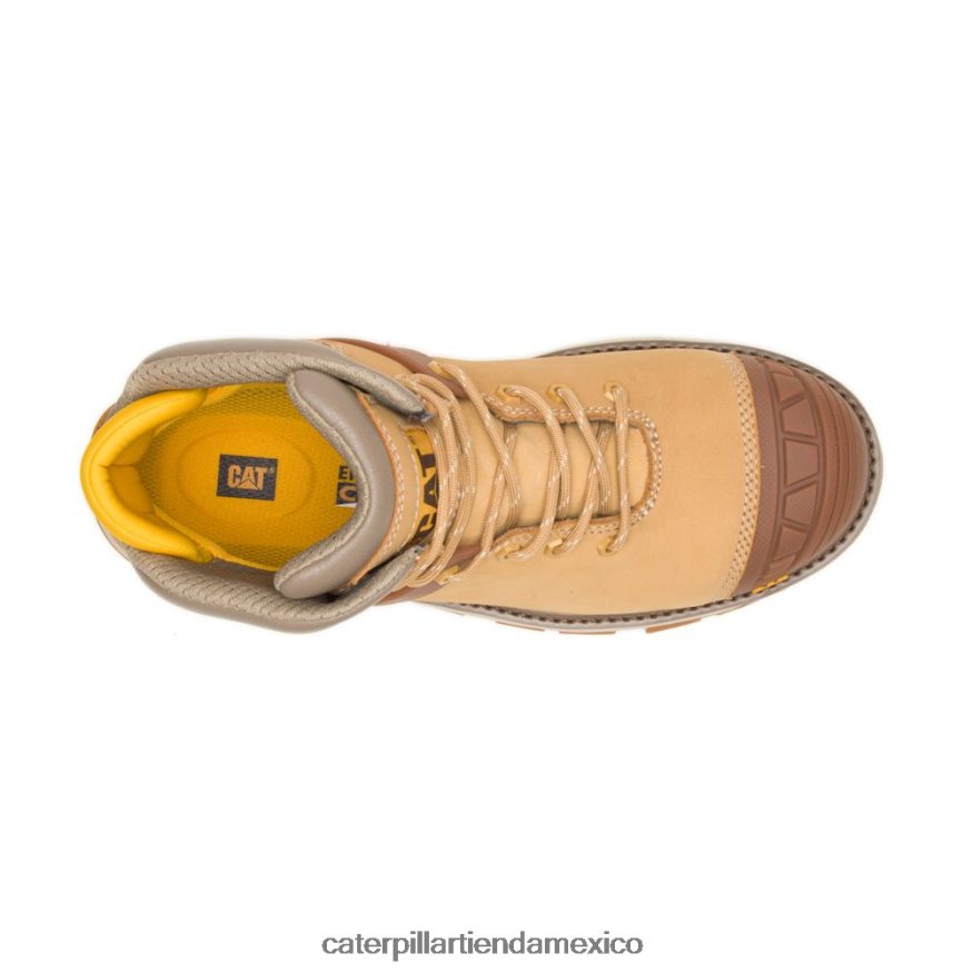 hombres Bota de trabajo impermeable con punta de compuesto de carbono para excavadoras Superlite Caterpillar reinicio cariño ZXJB4H39 | botas de trabajo