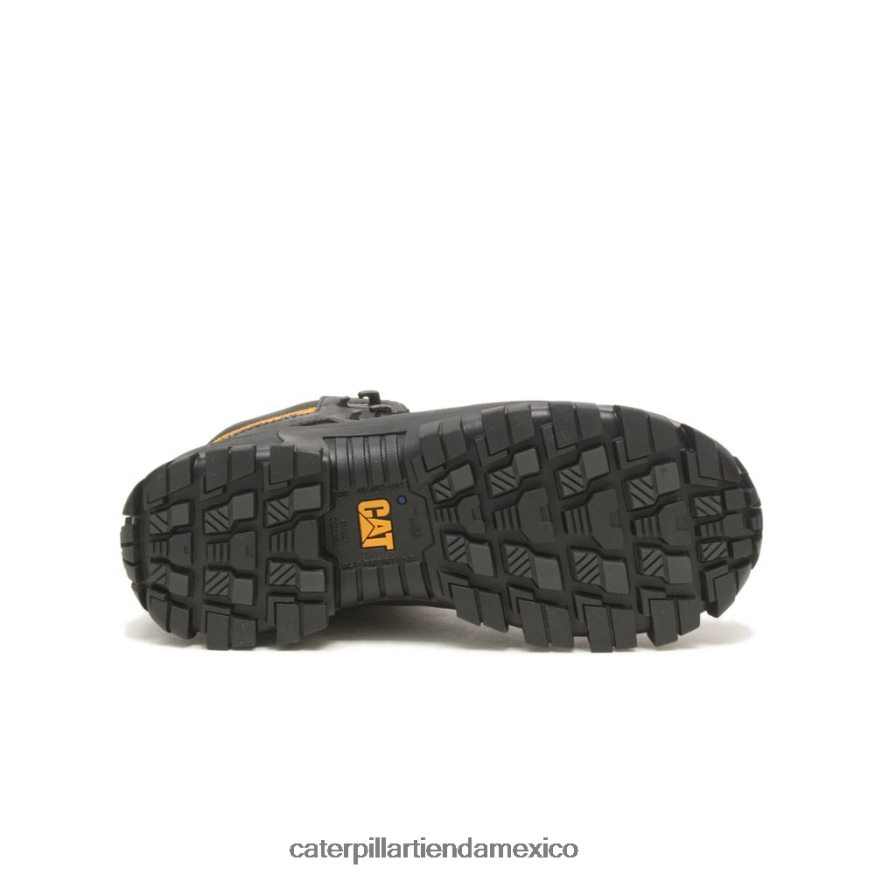 hombres Bota de trabajo impermeable con punta de material compuesto Invader Hiker Caterpillar negro ZXJB4H1 | botas de trabajo