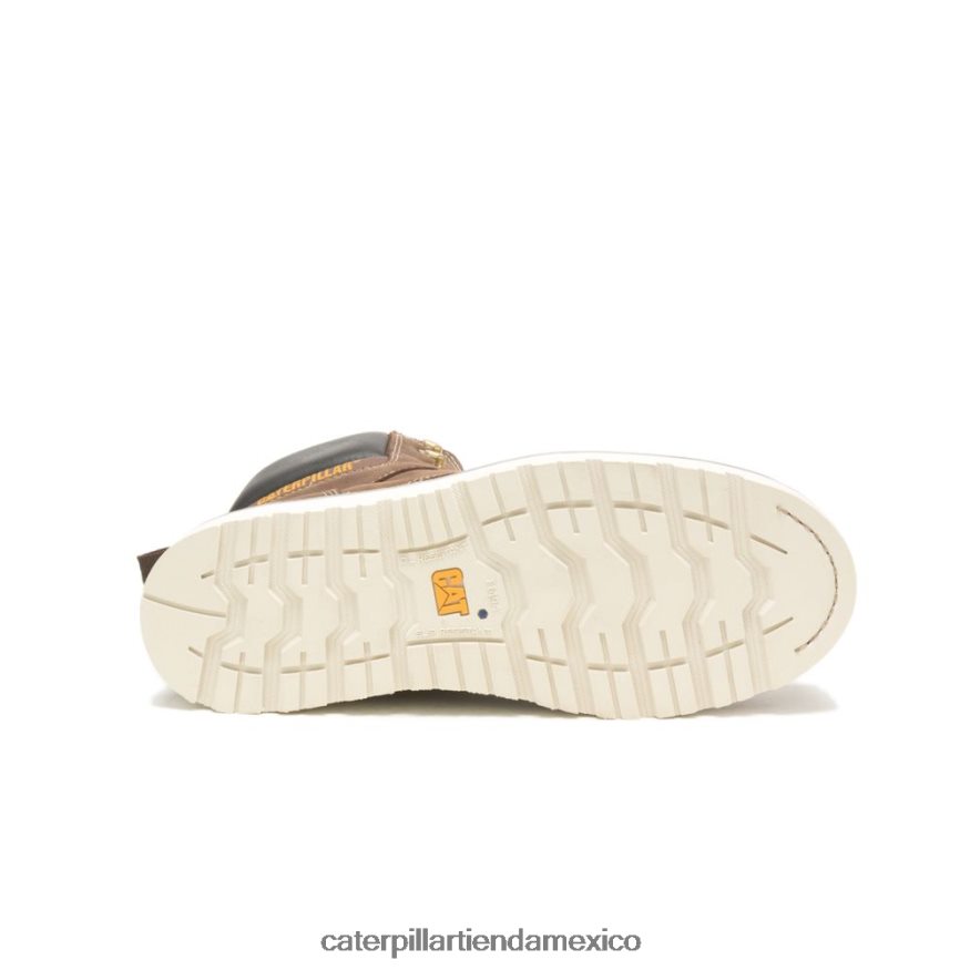 hombres bota de trabajo calibrada con punta de acero Caterpillar caqui ZXJB4H52 | botas de trabajo