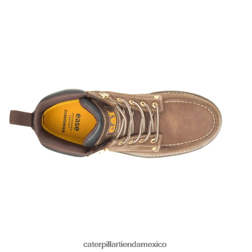 hombres bota de trabajo calibrada con punta de acero Caterpillar caqui ZXJB4H52 | botas de trabajo
