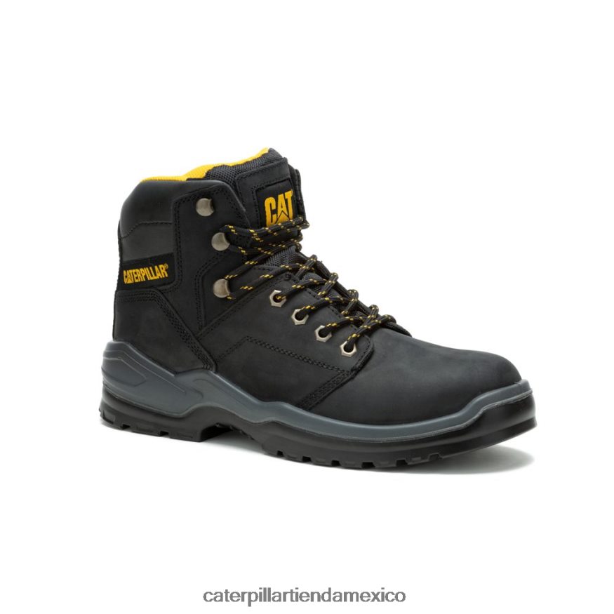 hombres bota de trabajo con punta de acero Caterpillar negro ZXJB4H61 | botas de trabajo