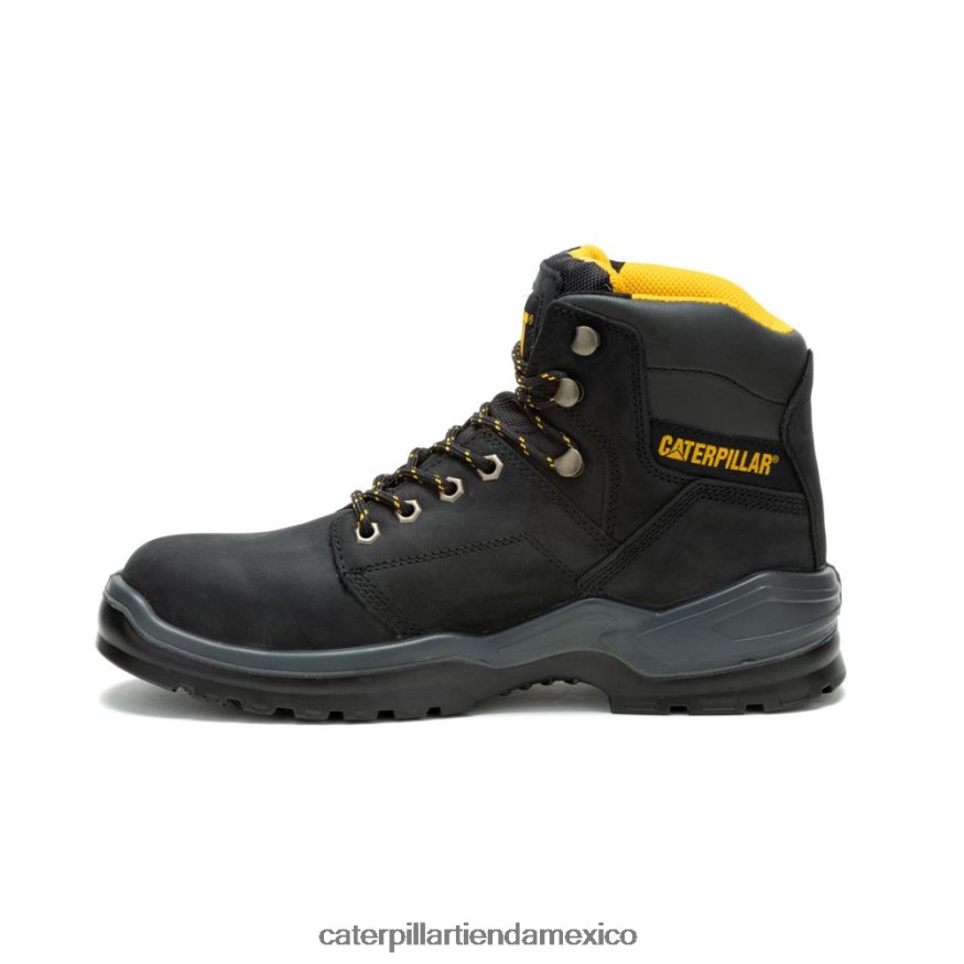 hombres bota de trabajo con punta de acero Caterpillar negro ZXJB4H61 | botas de trabajo