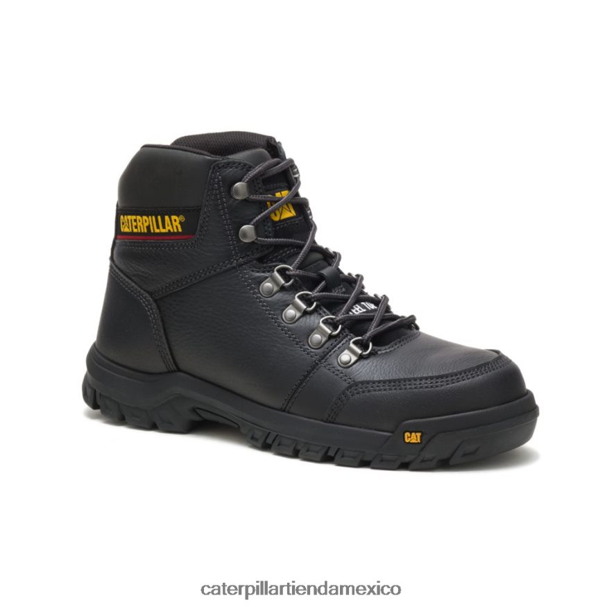 hombres bota de trabajo con punta de acero Caterpillar negro ZXJB4H65 | botas de trabajo