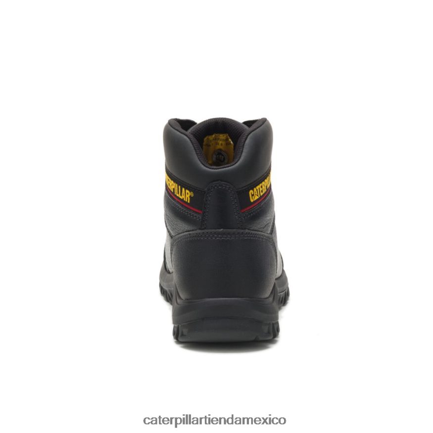 hombres bota de trabajo con punta de acero Caterpillar negro ZXJB4H65 | botas de trabajo