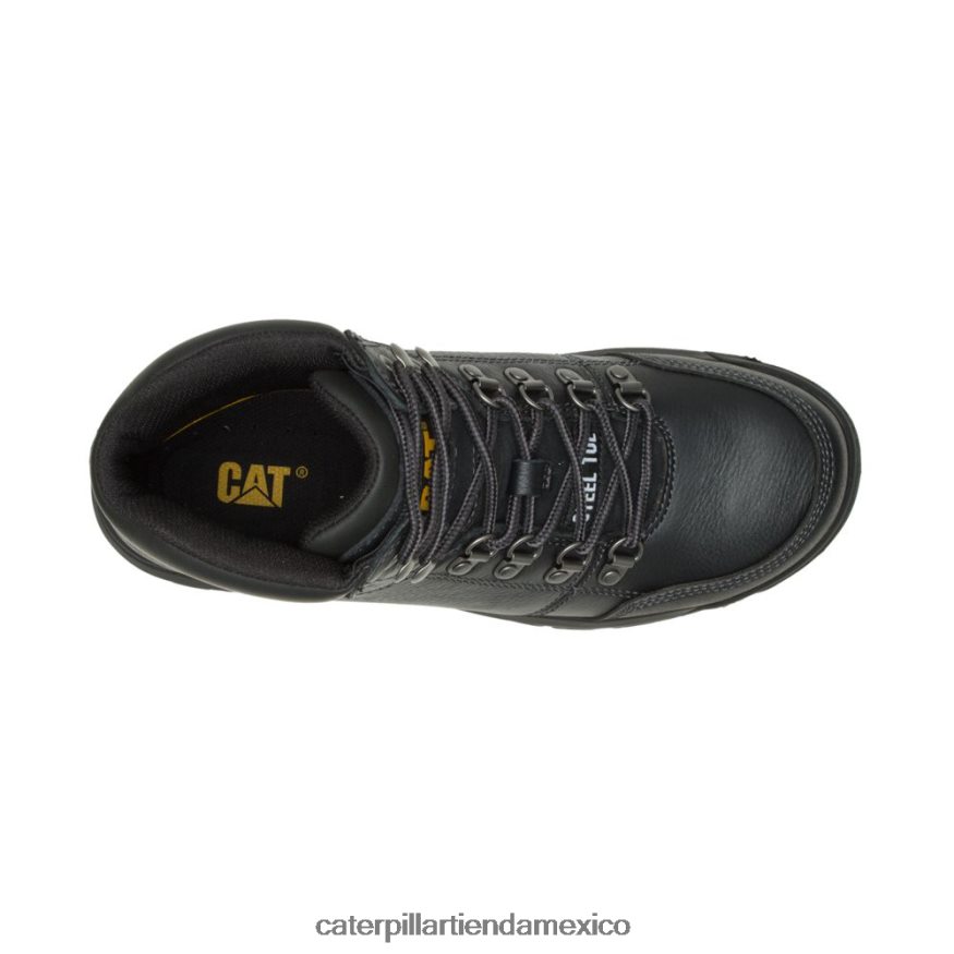 hombres bota de trabajo con punta de acero Caterpillar negro ZXJB4H65 | botas de trabajo