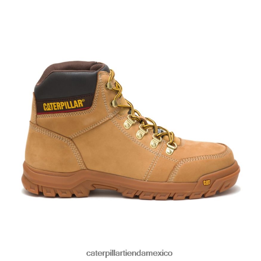 hombres bota de trabajo con punta de acero Caterpillar reinicio cariño ZXJB4H64 | botas de trabajo