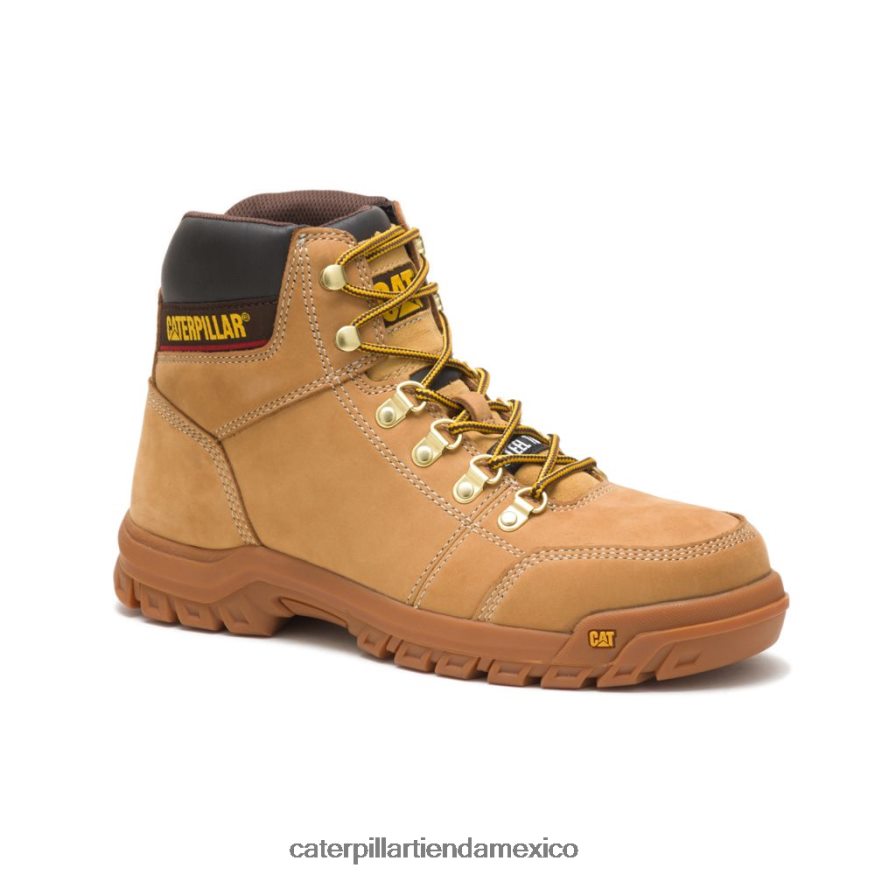 hombres bota de trabajo con punta de acero Caterpillar reinicio cariño ZXJB4H64 | botas de trabajo