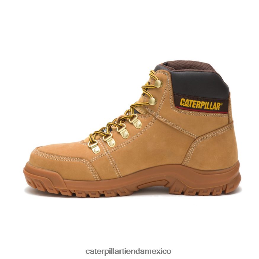 hombres bota de trabajo con punta de acero Caterpillar reinicio cariño ZXJB4H64 | botas de trabajo