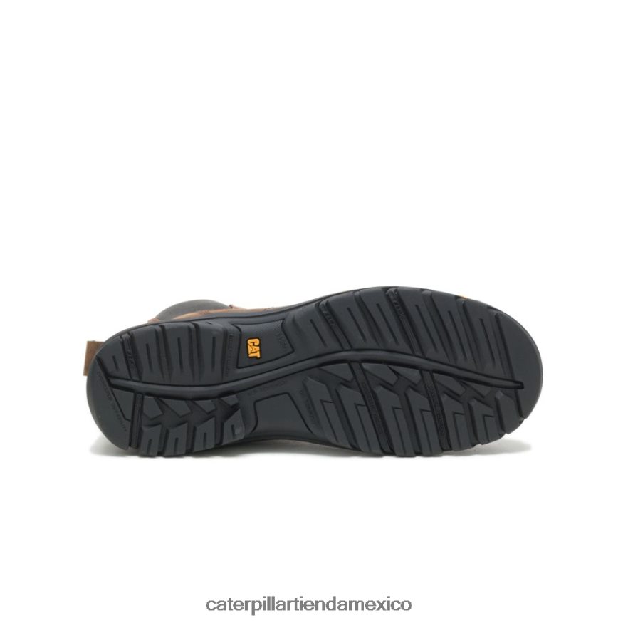 hombres bota de trabajo con punta de acero con distancia entre ejes Caterpillar arcilla ZXJB4H25 | botas de trabajo