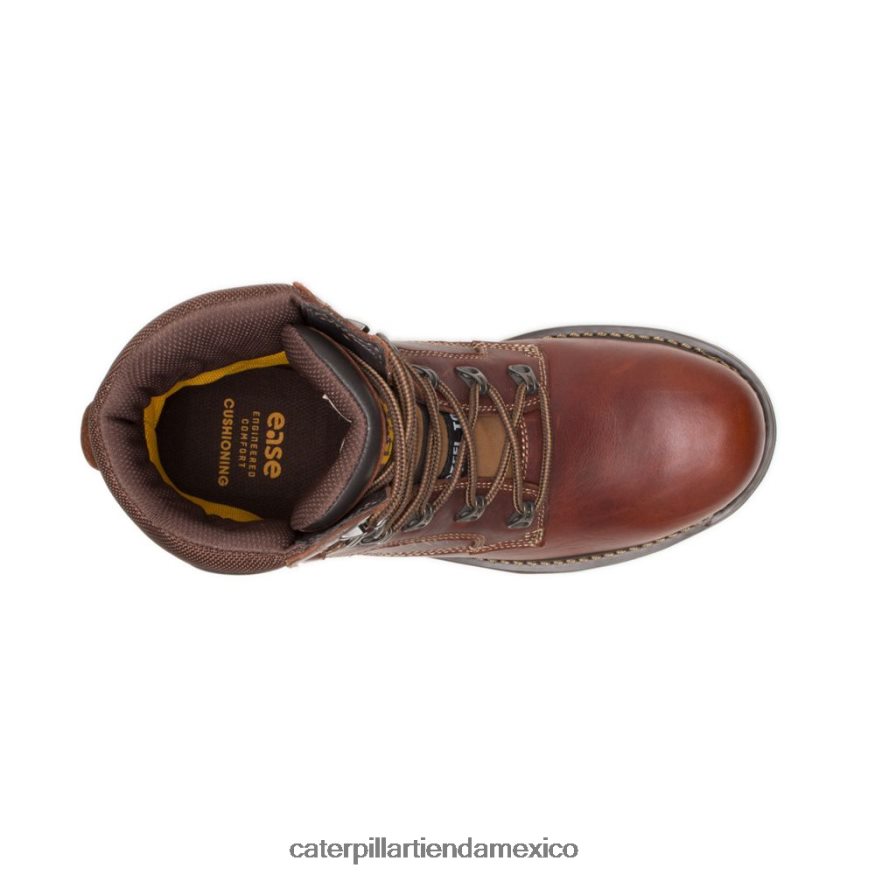hombres bota de trabajo con punta de acero indiana 2.0 Caterpillar marrón ZXJB4H31 | botas de trabajo