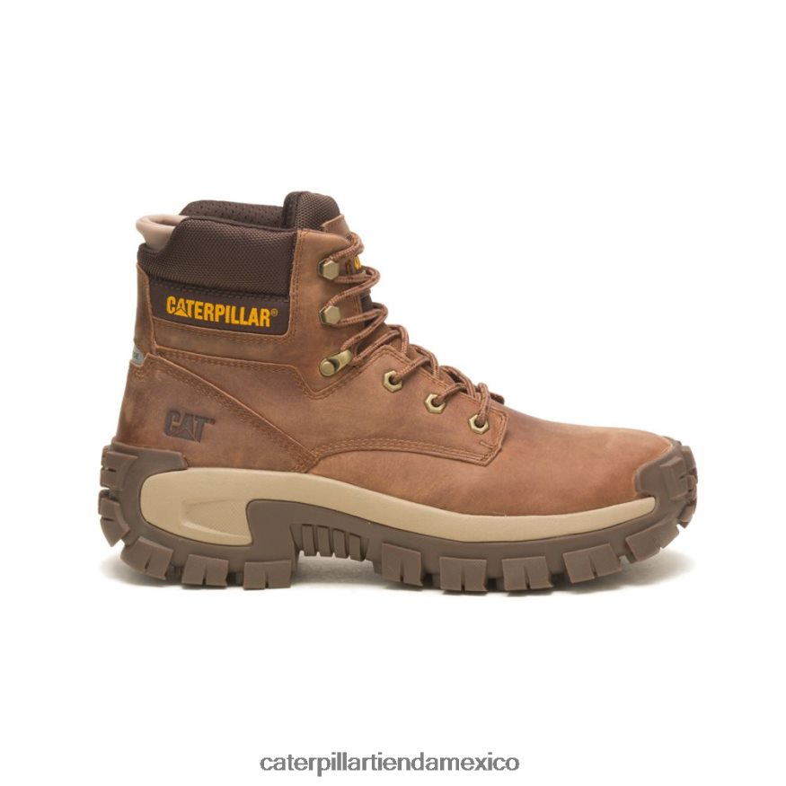 hombres bota de trabajo con punta de acero invader hola Caterpillar champiñón ZXJB4H4 | botas de trabajo