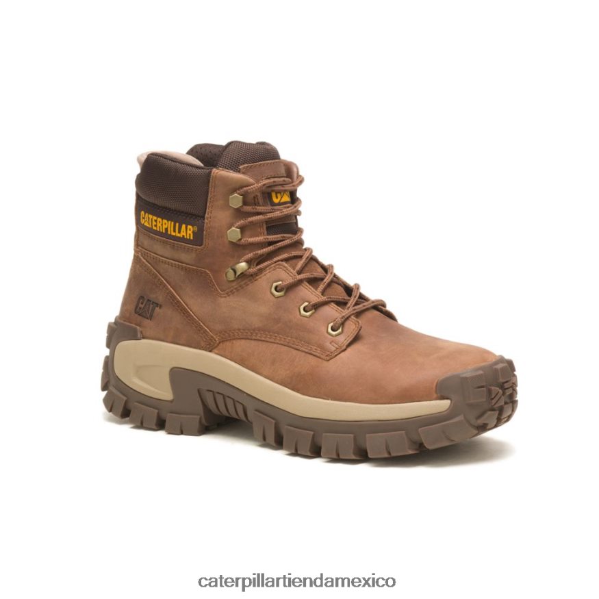 hombres bota de trabajo con punta de acero invader hola Caterpillar champiñón ZXJB4H4 | botas de trabajo