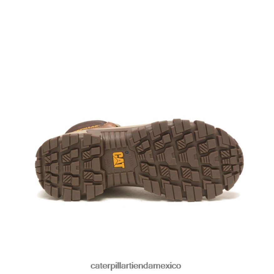 hombres bota de trabajo con punta de acero invader hola Caterpillar champiñón ZXJB4H4 | botas de trabajo