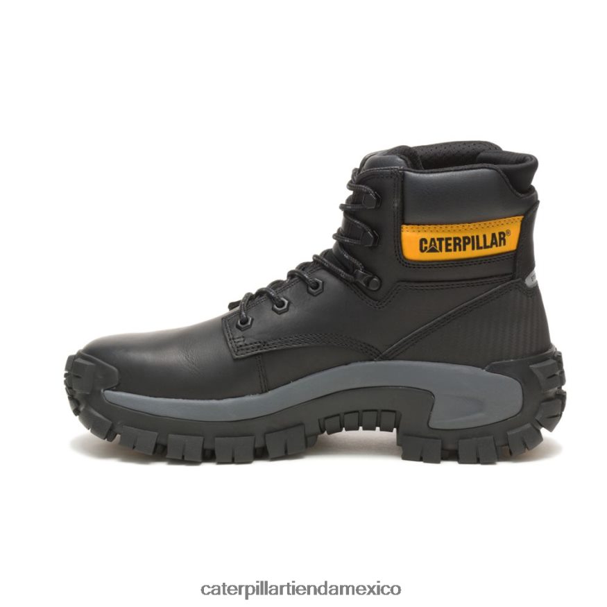 hombres bota de trabajo con punta de acero invader hola Caterpillar negro ZXJB4H6 | botas de trabajo