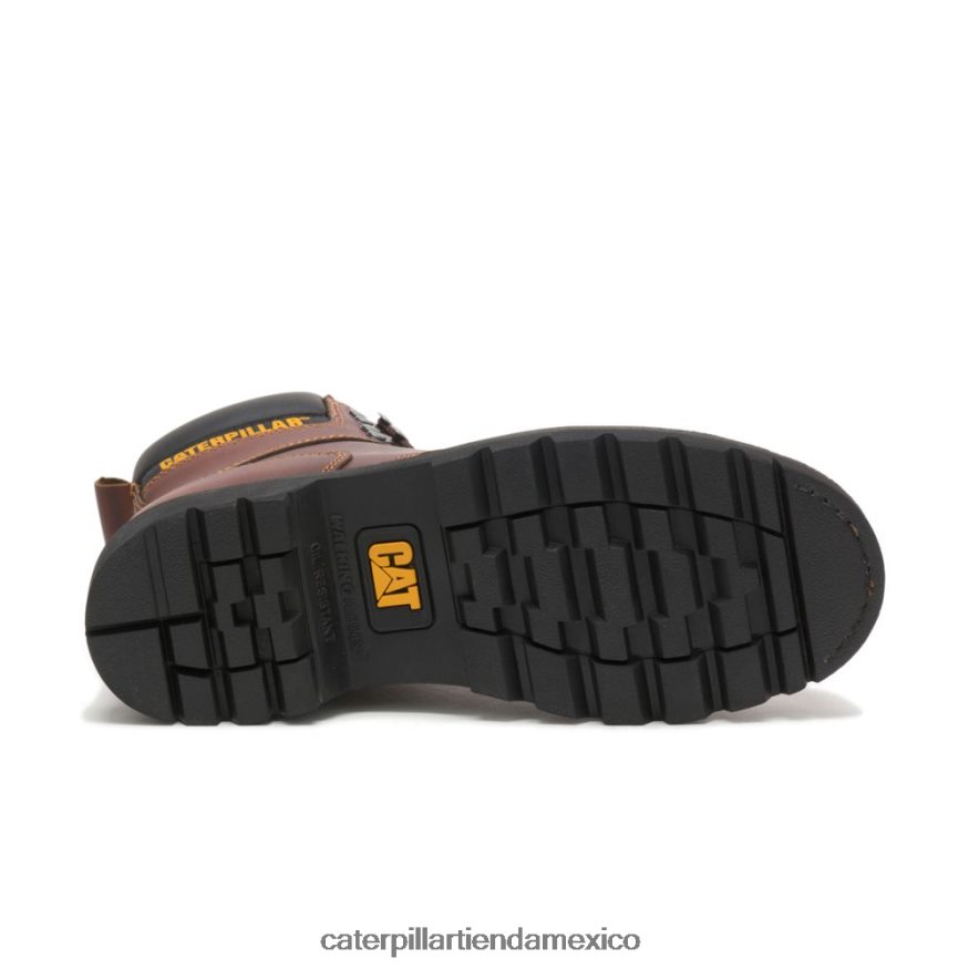 hombres bota de trabajo con punta de acero para segundo turno Caterpillar broncearse ZXJB4H19 | botas de trabajo