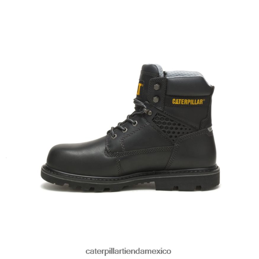 hombres bota de trabajo con punta de material compuesto fresco Caterpillar negro ZXJB4H70 | botas de trabajo