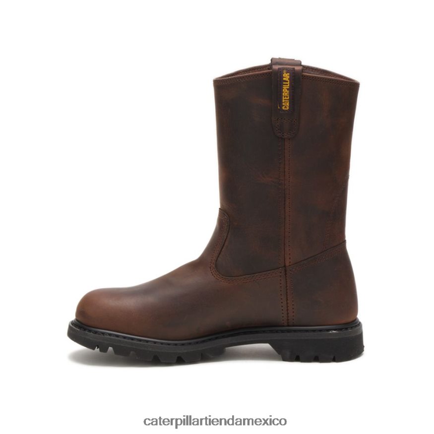 hombres bota de trabajo de revólver Caterpillar marrón ZXJB4H33 | botas de trabajo
