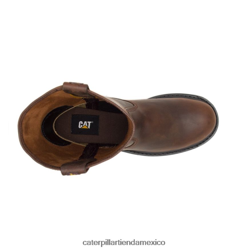hombres bota de trabajo de revólver Caterpillar marrón ZXJB4H33 | botas de trabajo