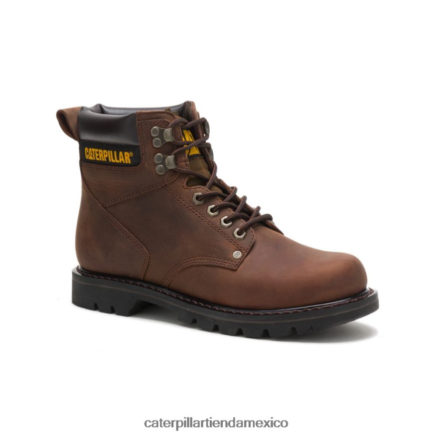 hombres bota de trabajo de segundo turno Caterpillar marron oscuro ZXJB4H12 | botas de trabajo