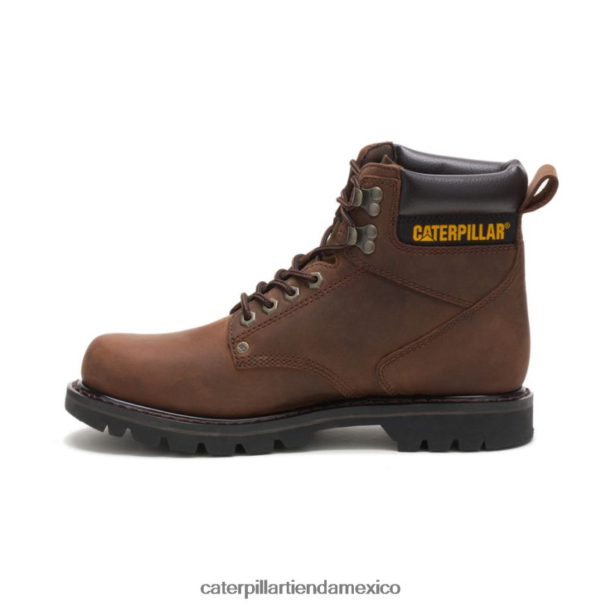 hombres bota de trabajo de segundo turno Caterpillar marron oscuro ZXJB4H12 | botas de trabajo