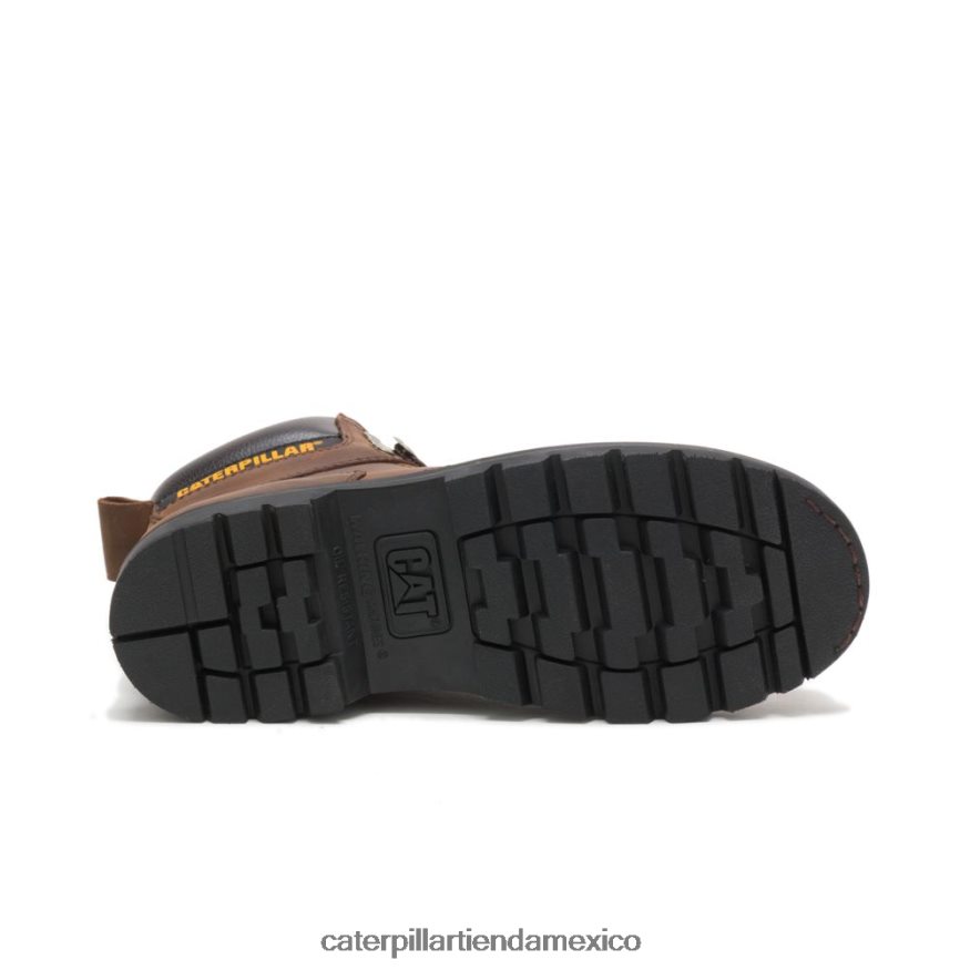 hombres bota de trabajo de segundo turno Caterpillar marron oscuro ZXJB4H12 | botas de trabajo