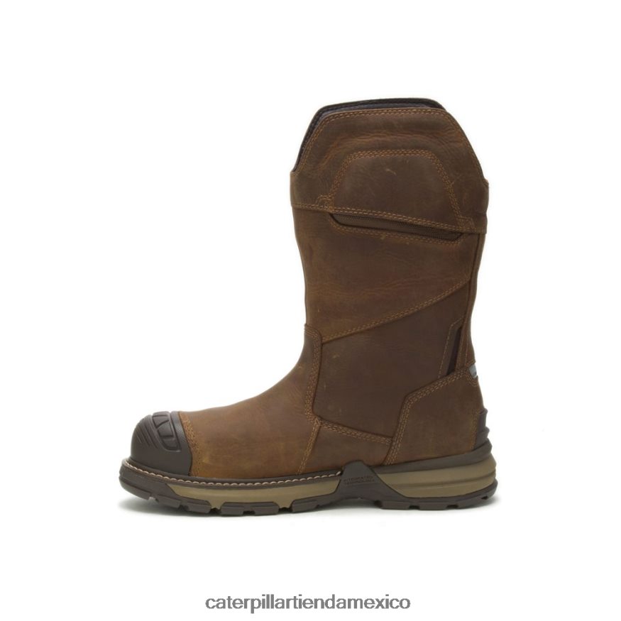 hombres bota de trabajo excavator superlite pull-on impermeable con punta de compuesto de carbono Caterpillar pirámide ZXJB4H30 | botas de trabajo