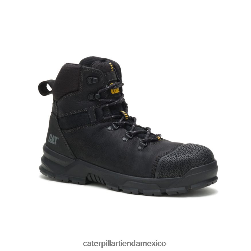 hombres bota de trabajo impermeable con punta de acero Caterpillar X Accomplice negro ZXJB4H22 | botas de trabajo