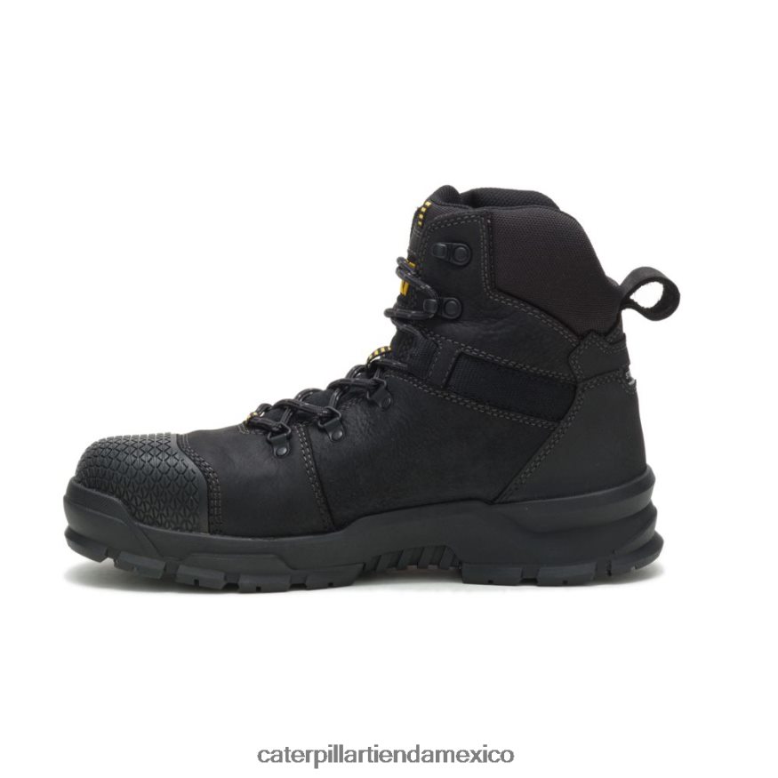 hombres bota de trabajo impermeable con punta de acero Caterpillar X Accomplice negro ZXJB4H22 | botas de trabajo