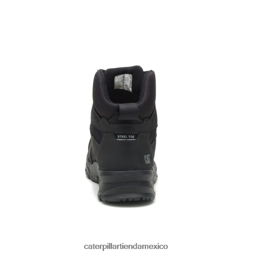 hombres bota de trabajo impermeable con punta de acero Caterpillar X Accomplice negro ZXJB4H22 | botas de trabajo