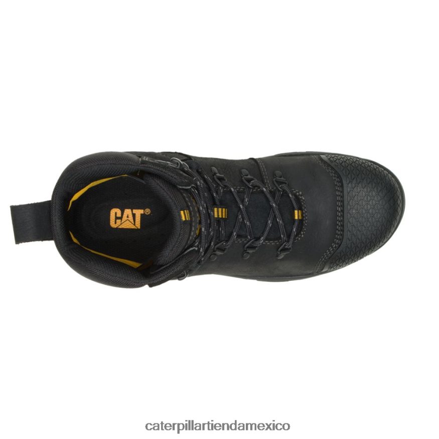 hombres bota de trabajo impermeable con punta de acero Caterpillar X Accomplice negro ZXJB4H22 | botas de trabajo
