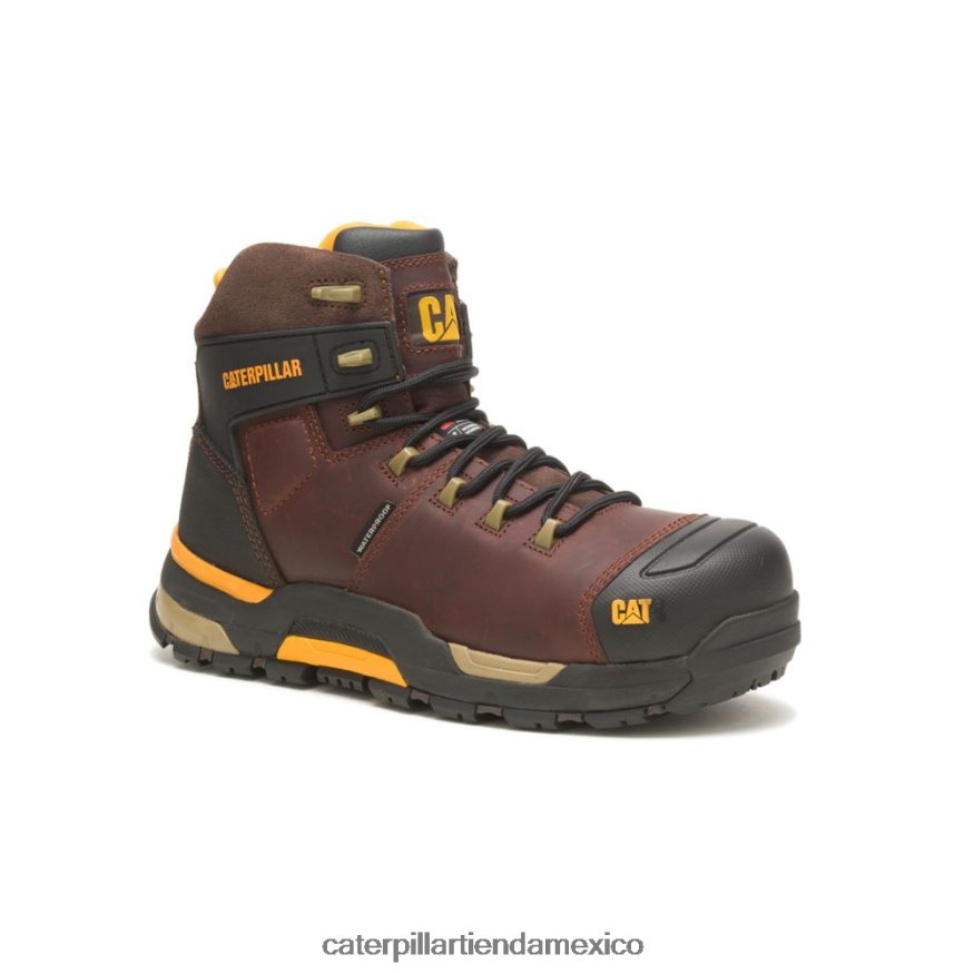 hombres bota de trabajo impermeable con punta de compuesto de carbono thinsulate cat edge protect Caterpillar fraile moreno ZXJB4H74 | botas de trabajo