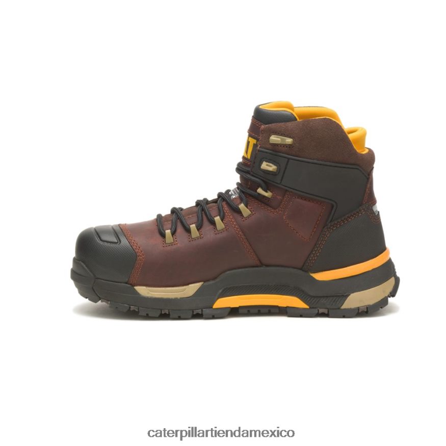 hombres bota de trabajo impermeable con punta de compuesto de carbono thinsulate cat edge protect Caterpillar fraile moreno ZXJB4H74 | botas de trabajo