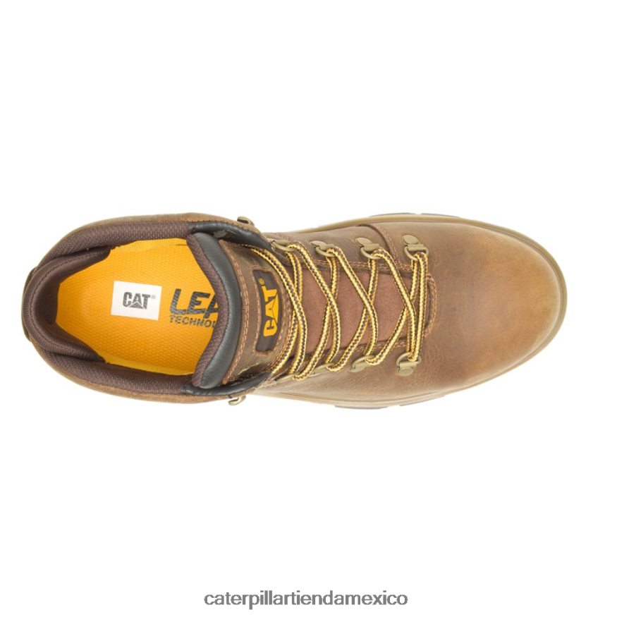 hombres bota de trabajo impermeable con puntera de aleación para excursionista de exposición Caterpillar pirámide ZXJB4H58 | botas de trabajo