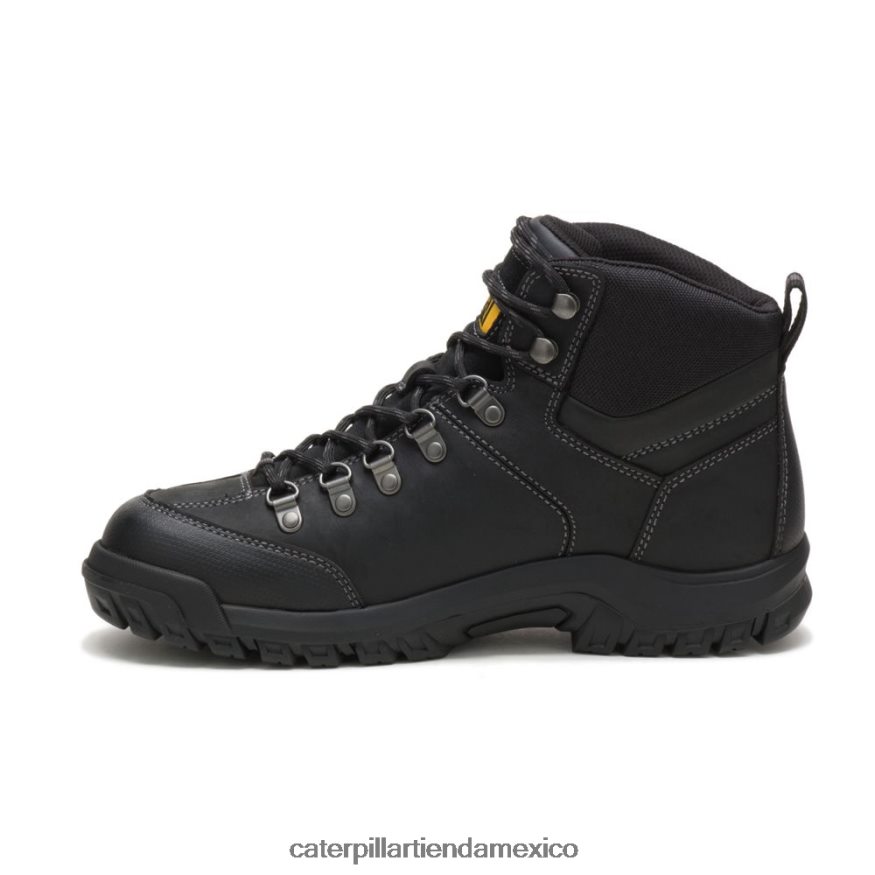 hombres bota de trabajo impermeable de umbral Caterpillar negro ZXJB4H9 | botas de trabajo