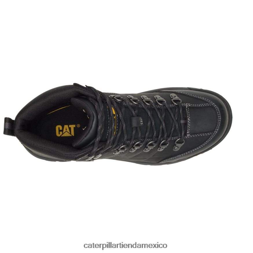 hombres bota de trabajo impermeable de umbral Caterpillar negro ZXJB4H9 | botas de trabajo