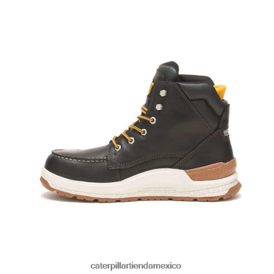 hombres bota de trabajo resistente al impacto con punta de compuesto de carbono Caterpillar negro ZXJB4H45 | botas de trabajo