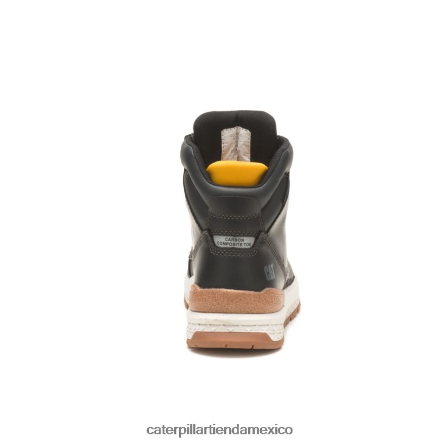 hombres bota de trabajo resistente al impacto con punta de compuesto de carbono Caterpillar negro ZXJB4H45 | botas de trabajo
