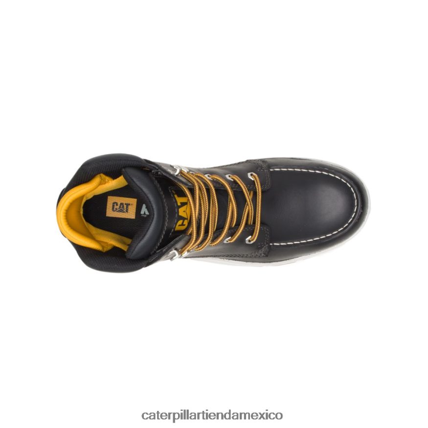 hombres bota de trabajo resistente al impacto con punta de compuesto de carbono Caterpillar negro ZXJB4H45 | botas de trabajo